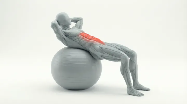 Abdominals Stretch Variation Four, 3D demonstration