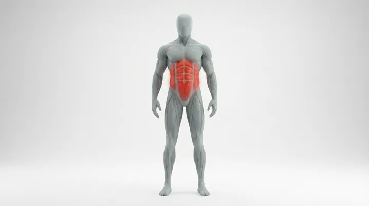 Abdominals Stretch Variation Three, 3D demonstration