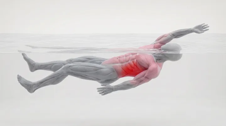 Backstroke Swim, 3D demonstration