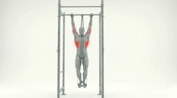 Band Assisted Pull-Up, 3D demonstration
