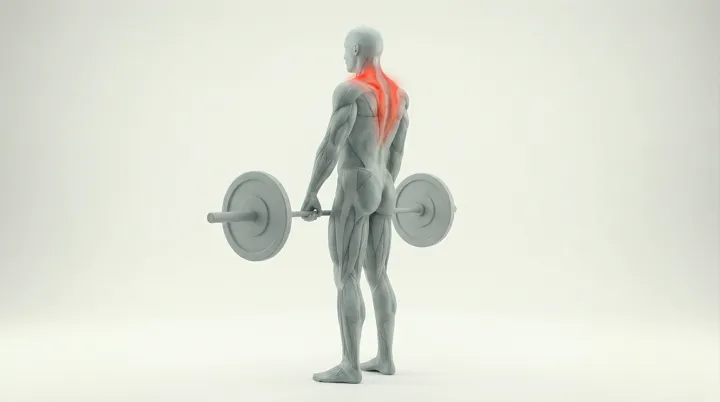 Barbell Shrug, 3D demonstration