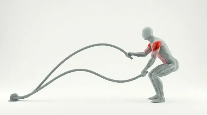 Battle Ropes, 3D demonstration