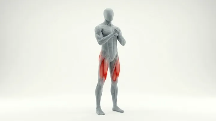 Bodyweight Alternating Reverse Lunges, 3D demonstration
