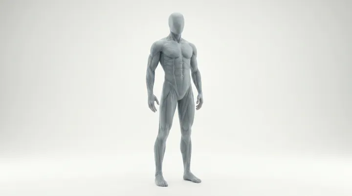 Bodyweight Deadlift, 3D demonstration