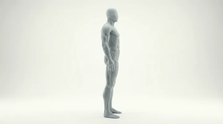 Bodyweight Spinal Jefferson Curl, 3D demonstration