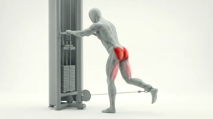 Cable Kickback, 3D demonstration