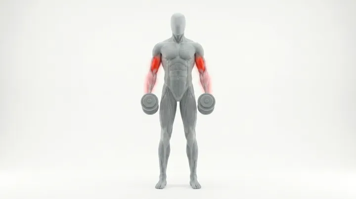Cross-Body Hammer Curl, 3D demonstration