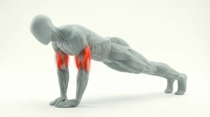 Diamond Push Ups, 3D demonstration