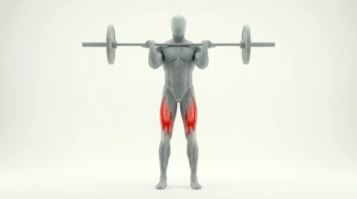 Front Squat, 3D demonstration