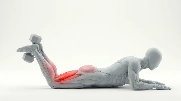 Hamstring Curl, 3D demonstration