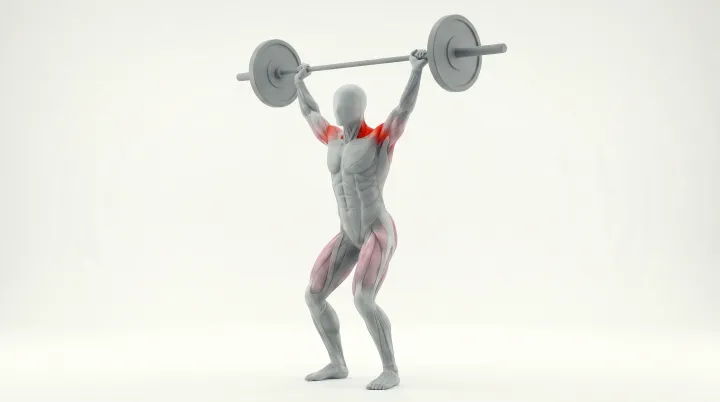 Hang Snatch, 3D demonstration