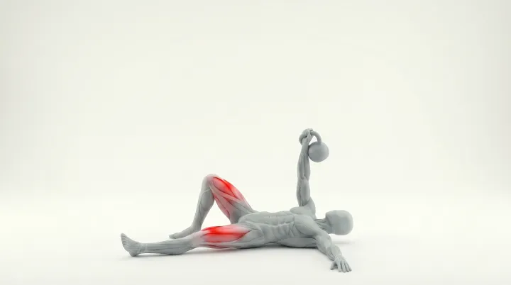 Kettlebell Turkish Get-Up, 3D demonstration
