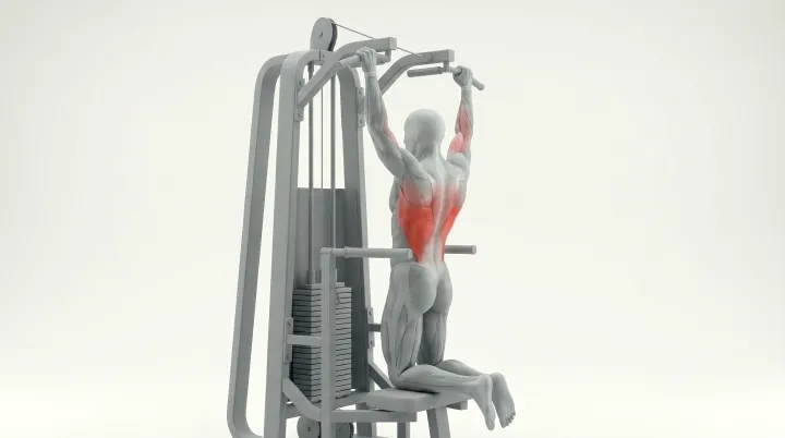 Machine Assisted Pull Up, 3D demonstration