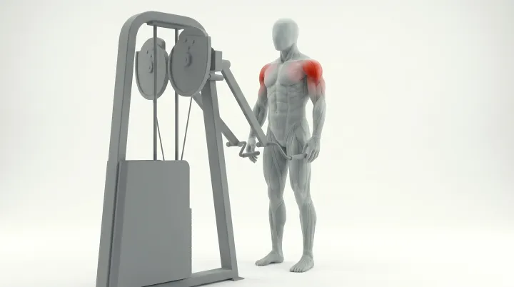 Machine Lateral Raise, 3D demonstration