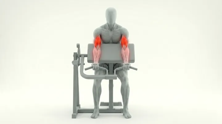 Machine Preacher Curl, 3D demonstration