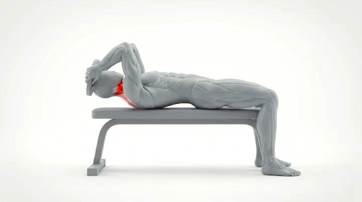 Neck Curl, 3D demonstration