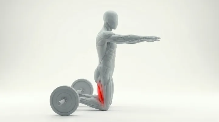 Nordic Hamstring Curl, 3D demonstration
