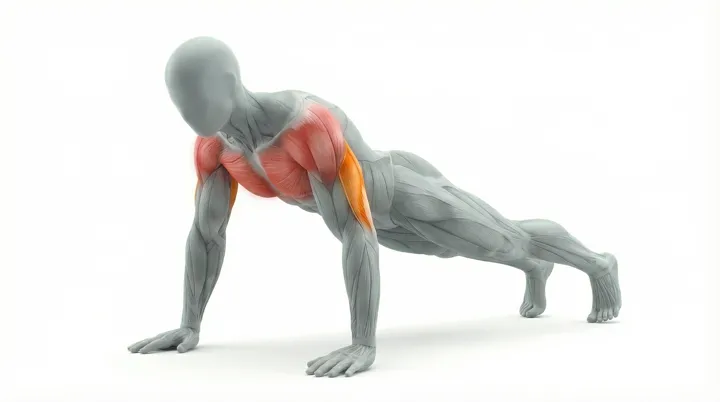 Push Up, 3D demonstration