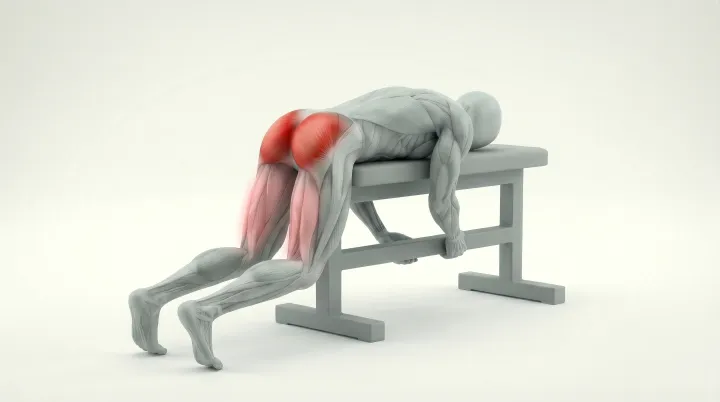 Reverse Hyperextension, 3D demonstration