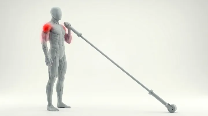 Single-Arm Landmine Press, 3D demonstration