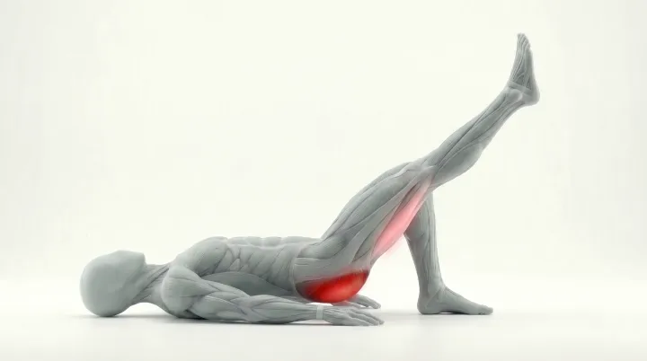 Single-Leg Hip Thrust, 3D demonstration