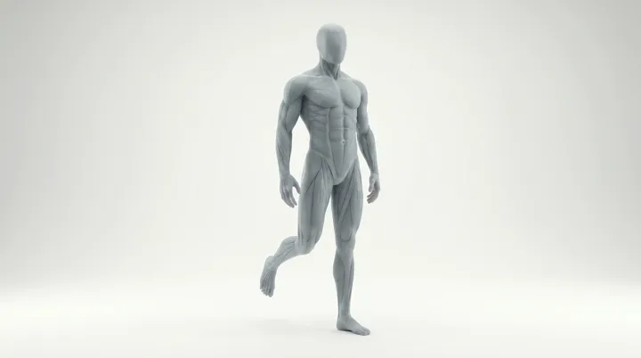 Single Legged Romanian Deadlifts, 3D demonstration