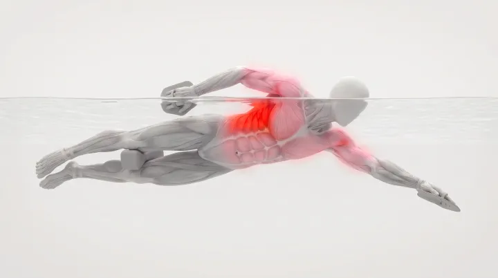 Swim Pull Drill, 3D demonstration