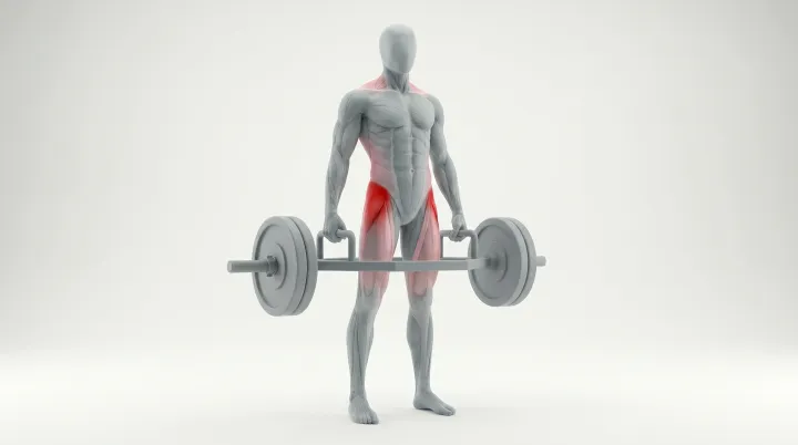 Trap Bar Deadlift, 3D demonstration